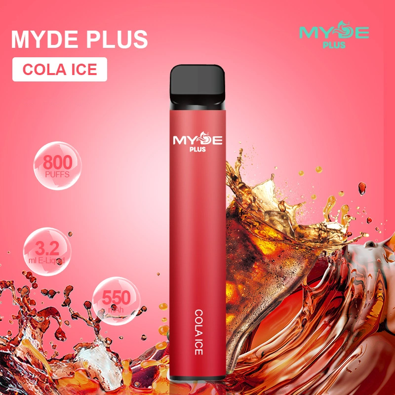 Myde Vape Pod Device Nicotine Free Disposable/Chargeable Vaporizer 800 Puffs Vape