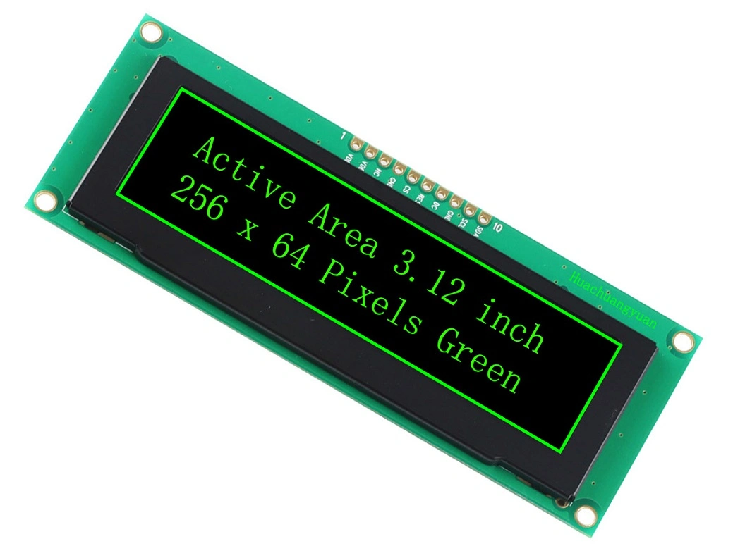 3.12-Inch OLED Display 256X64 Resolution for Use in Medical and Other Fields