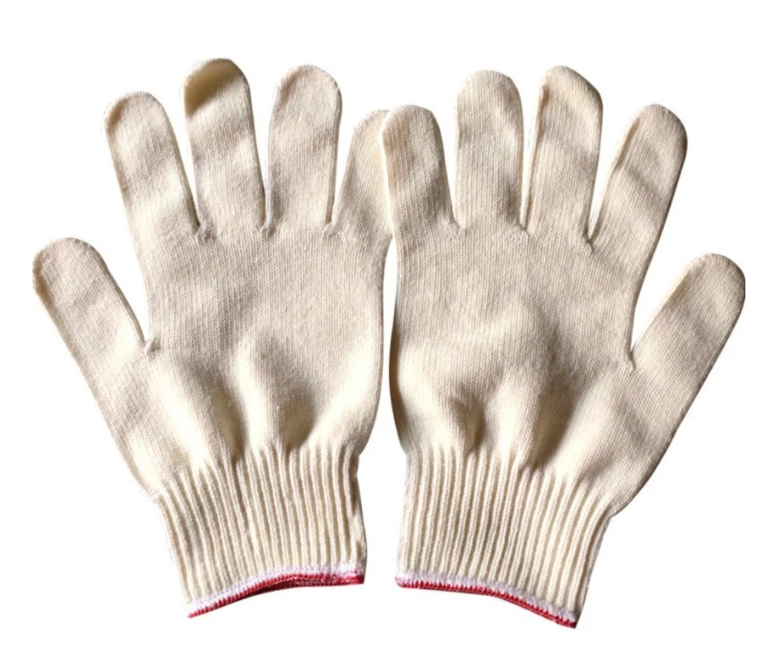 Wiederverwendbare Hand Wrap Construction Guantes Strickhandschuhe aus Baumwolle für die Arbeit