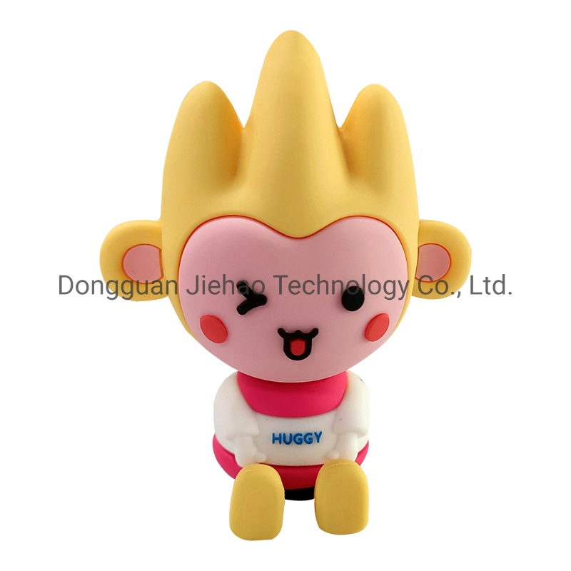 Custom 2D 3D Soft Rubber PVC Key Chain Small Baby Figures Toys