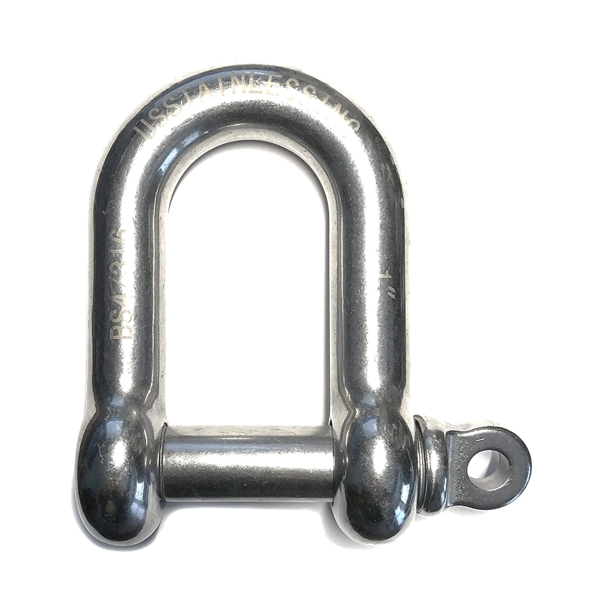 Stainless Steel Riggings with Brown Pin G209 Lifting Anchor Rigging D Shackle