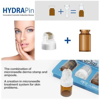 Top Sale Real Titanium Microneedling Derma Roller Neue Hydra Nadel Walze für Haar Bartwachstum