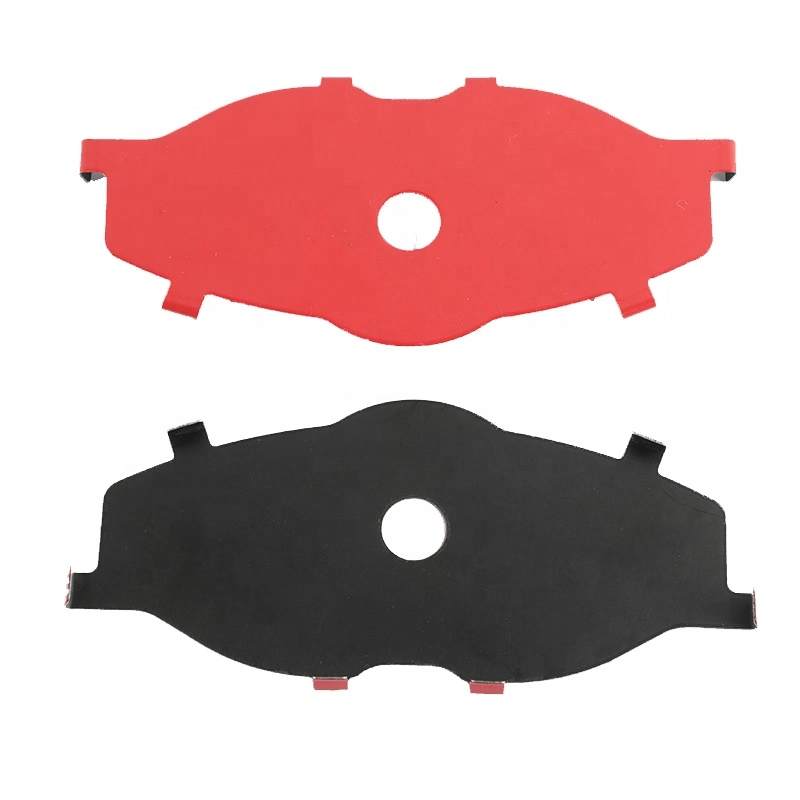 Hochwertige GB6440 Auto Steel Brake Pad Anti Noise Shims Gummi, Rostfreier Webwerkstoff