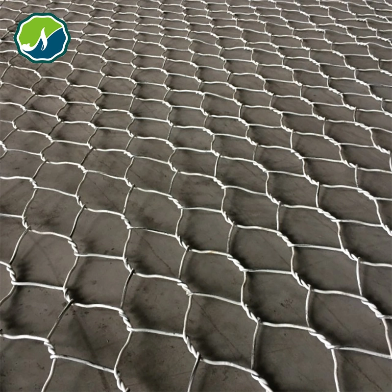 PVC Pet HDP de Piedra hexagonal malla de alambre Gabion Box Gabion Saco Wall