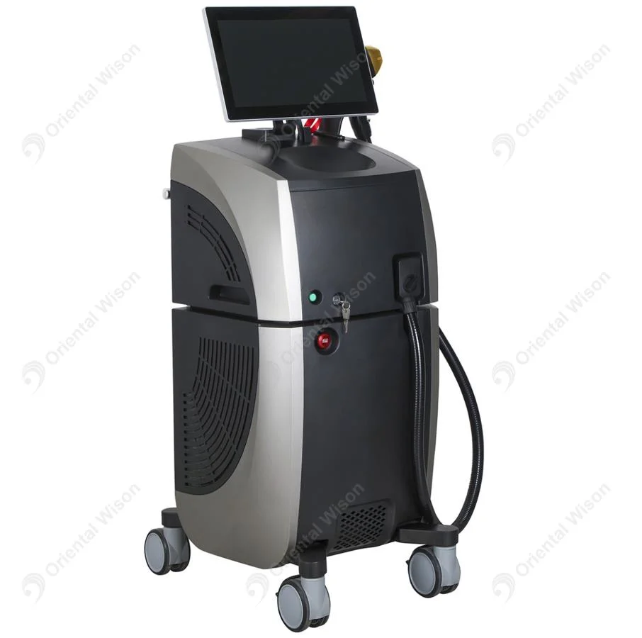 Trio 808 755 1064 Diode Laser Hair Removal for All Skin Colors Medical CE Approved