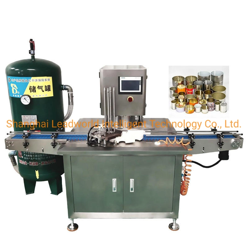 Industrial Food Cannned Machine Tomato Canning Machine Automatic Tin Can Sealing Machine