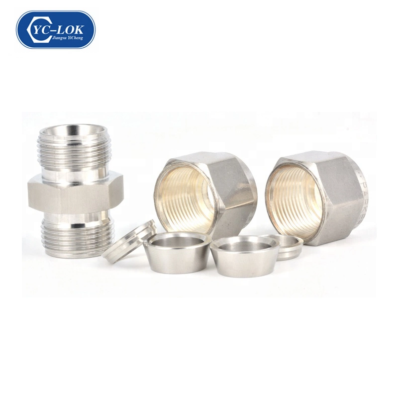 Male Thread Bushing Nipple Cap Nickel Plated Forged Tube Fitting Sanitary Pipe Fittings