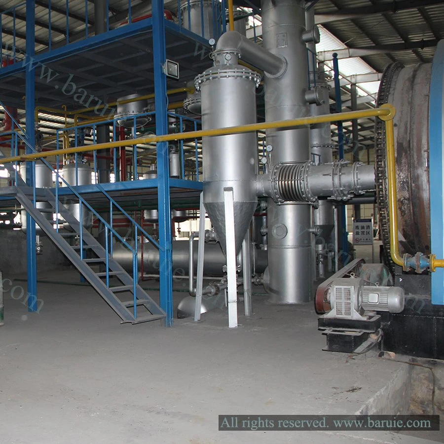 Semi Continuous Waste Engine Oil Recycling Vacuum Distillation Plant to Base Oil