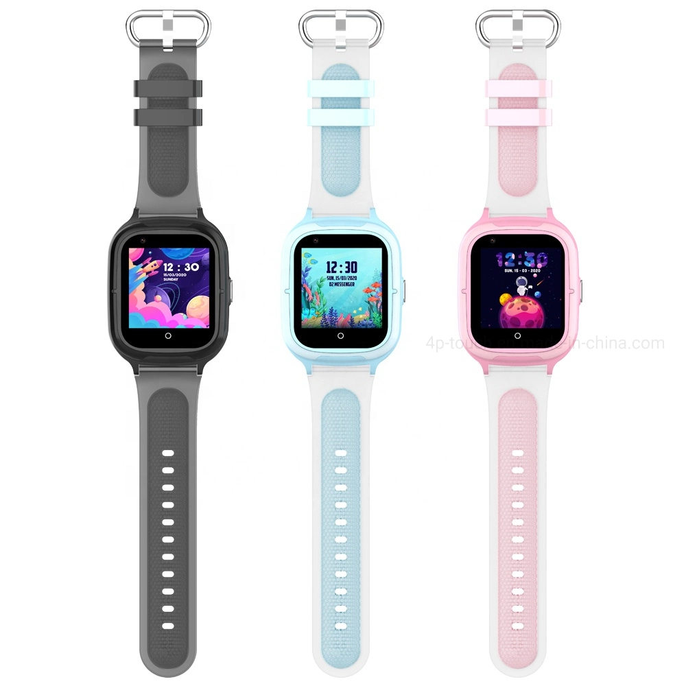 2023 4G IP67 Waterproof Teenagers Video Call Kids GPS Watch with Sos Call Listen-in Feature for Fitness Tracking D55