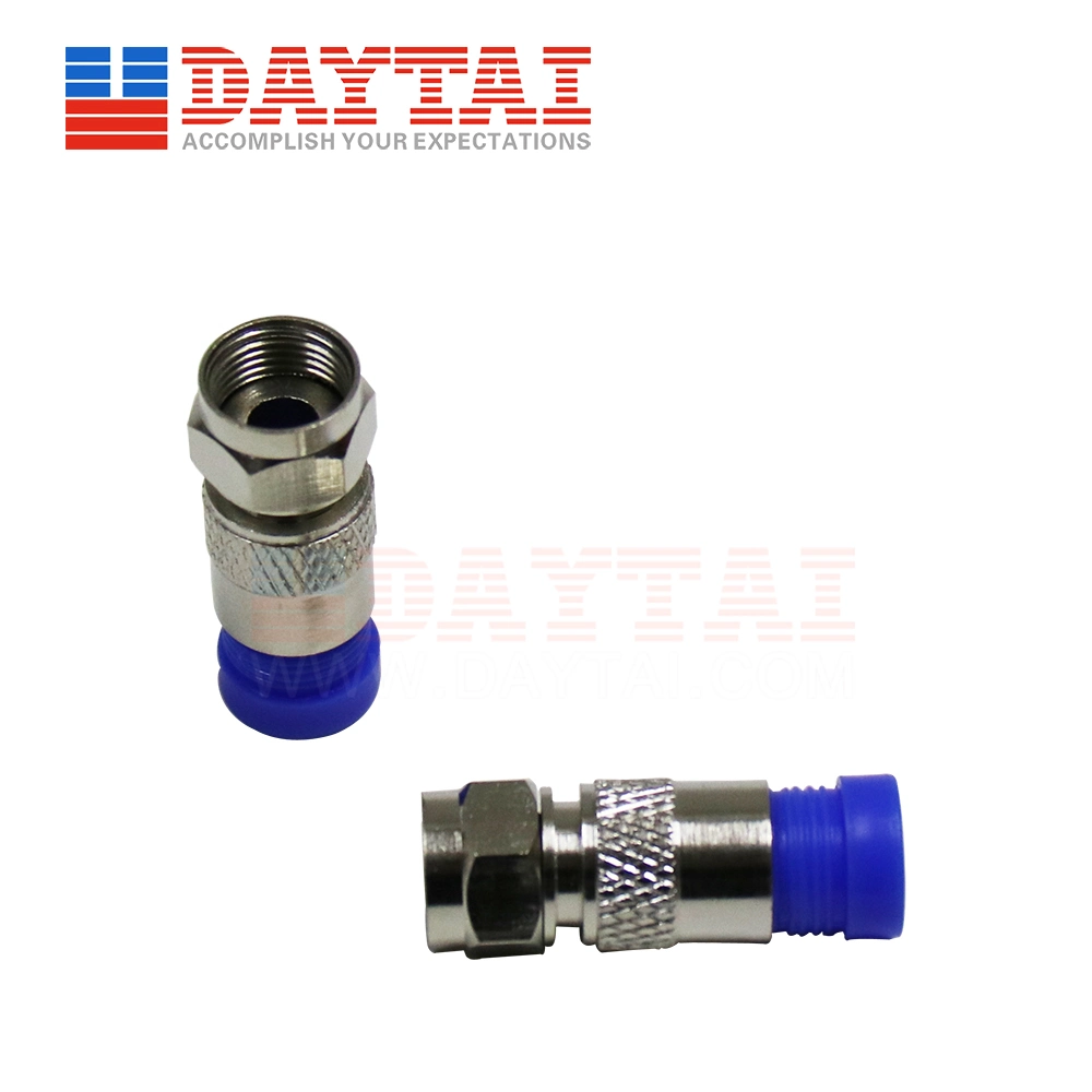 DC~1000MHz 90 Degree RG6 CATV Compression Connector