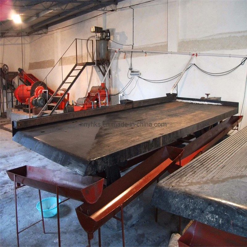 Recovery Concentrate Shaking Table