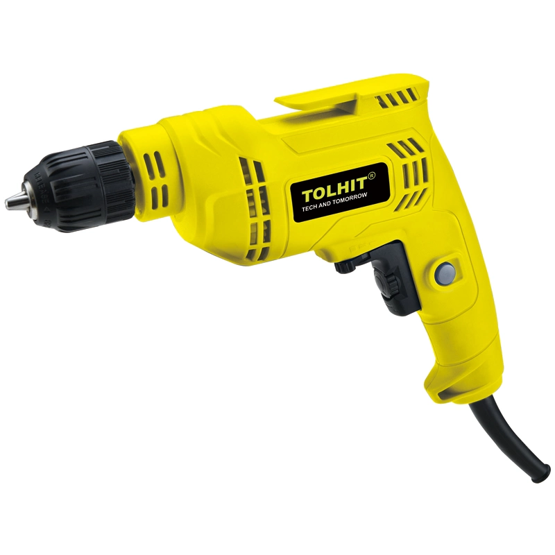 Tolhit Professional Power Tools 450W 10mm Drilling Industrial Electric Drill