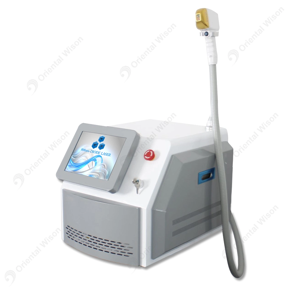 Portable Diode Laser 3wavelength 808nm Permenant Body Hair Removal Equipment