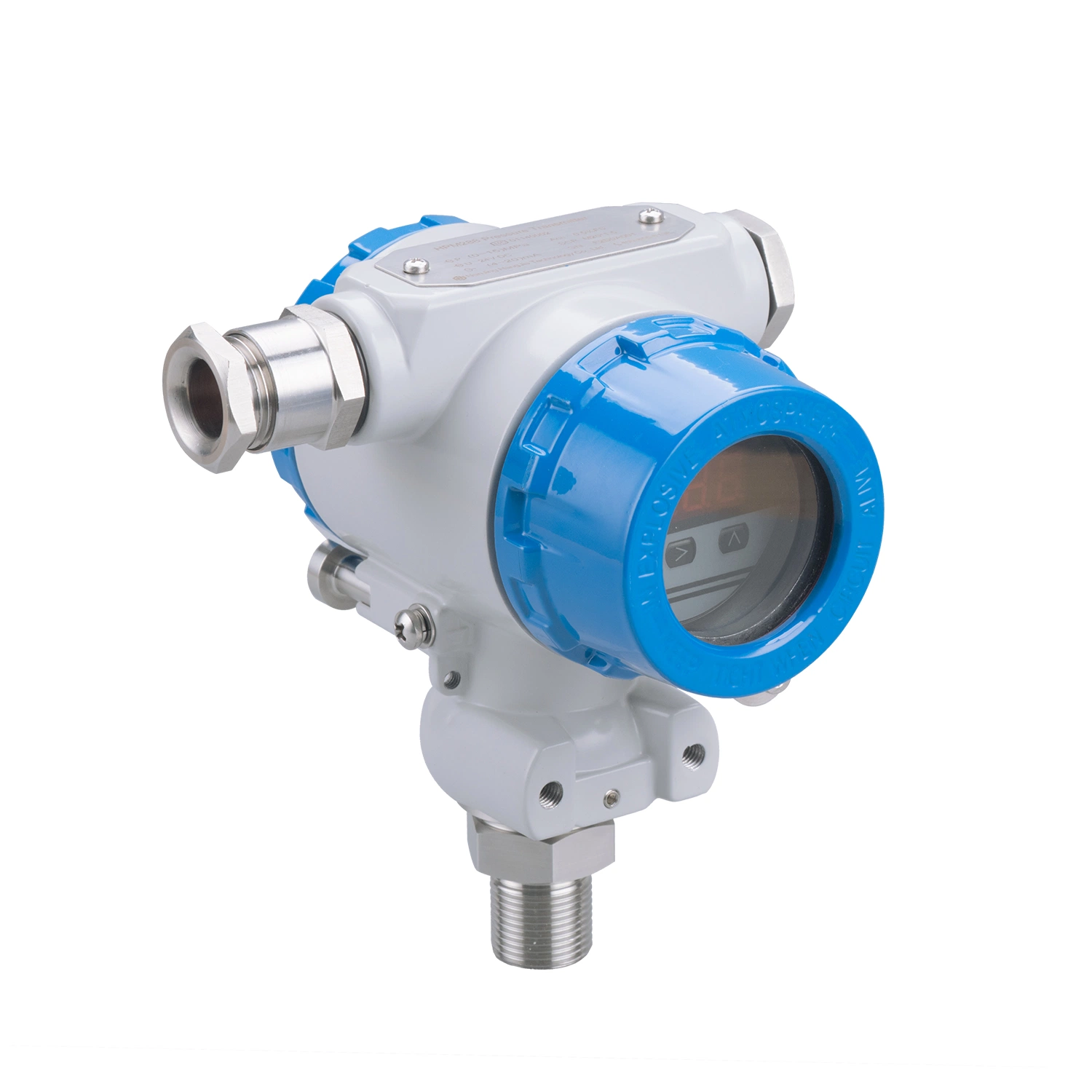 Explosion Proof Pressure Transmitter With Digital Display Protective Shell