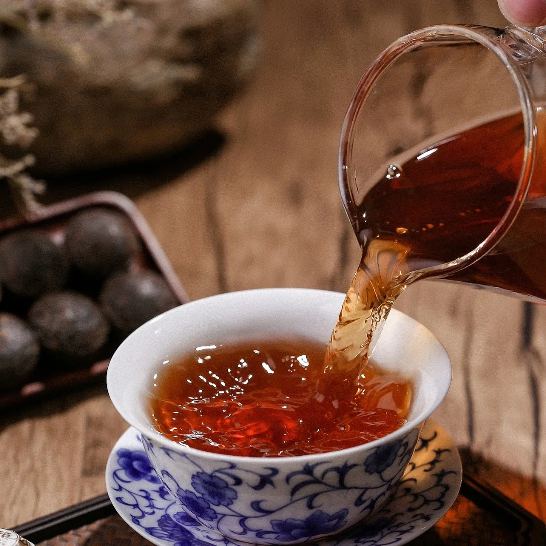 Free Sample Small Compressed Fermented Flavor Shu Puerh Puer Tea Tuocha Cheap Mini PU Erh Tea