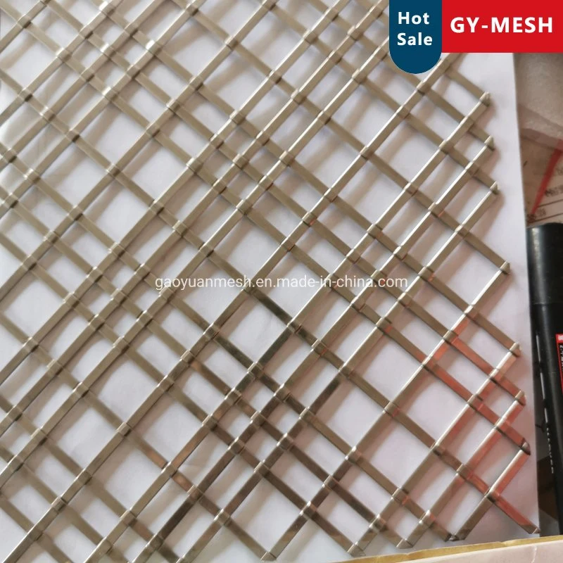 Decorative Flat Wire Grilles for Cabinet Door Inserts/Copper Woven Mesh/Stainless Steel Woven Mesh