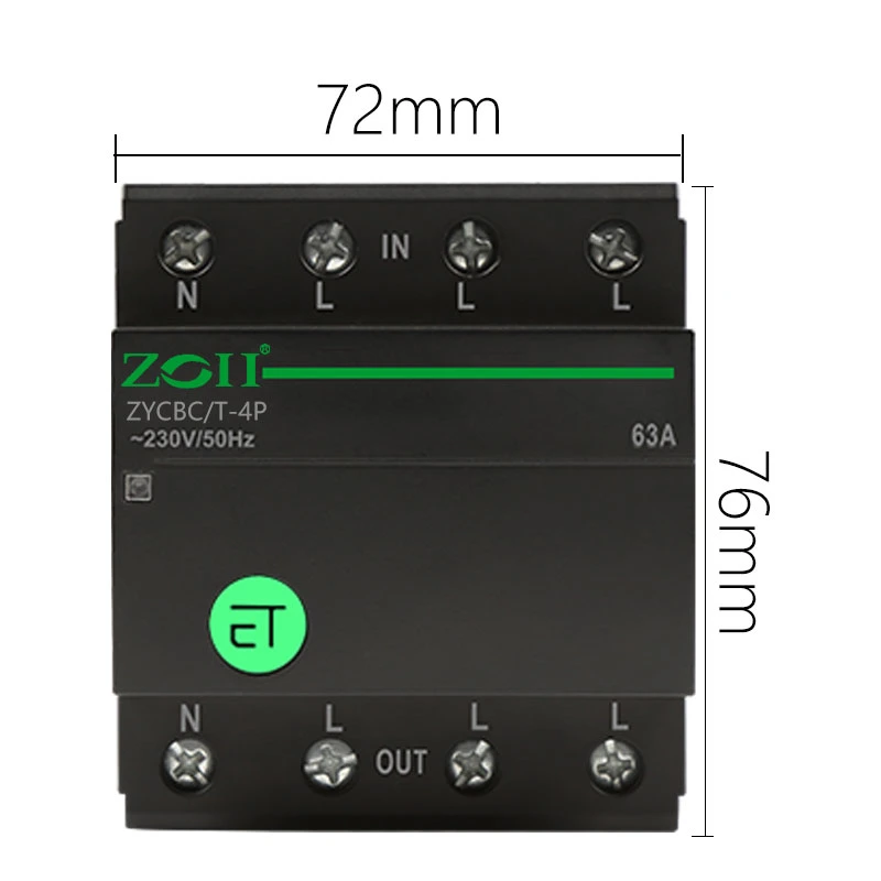 Smart Circuit Breaker WiFi Wireless Intelligent Automatic Smart Switch Factory 1p MCB Switch