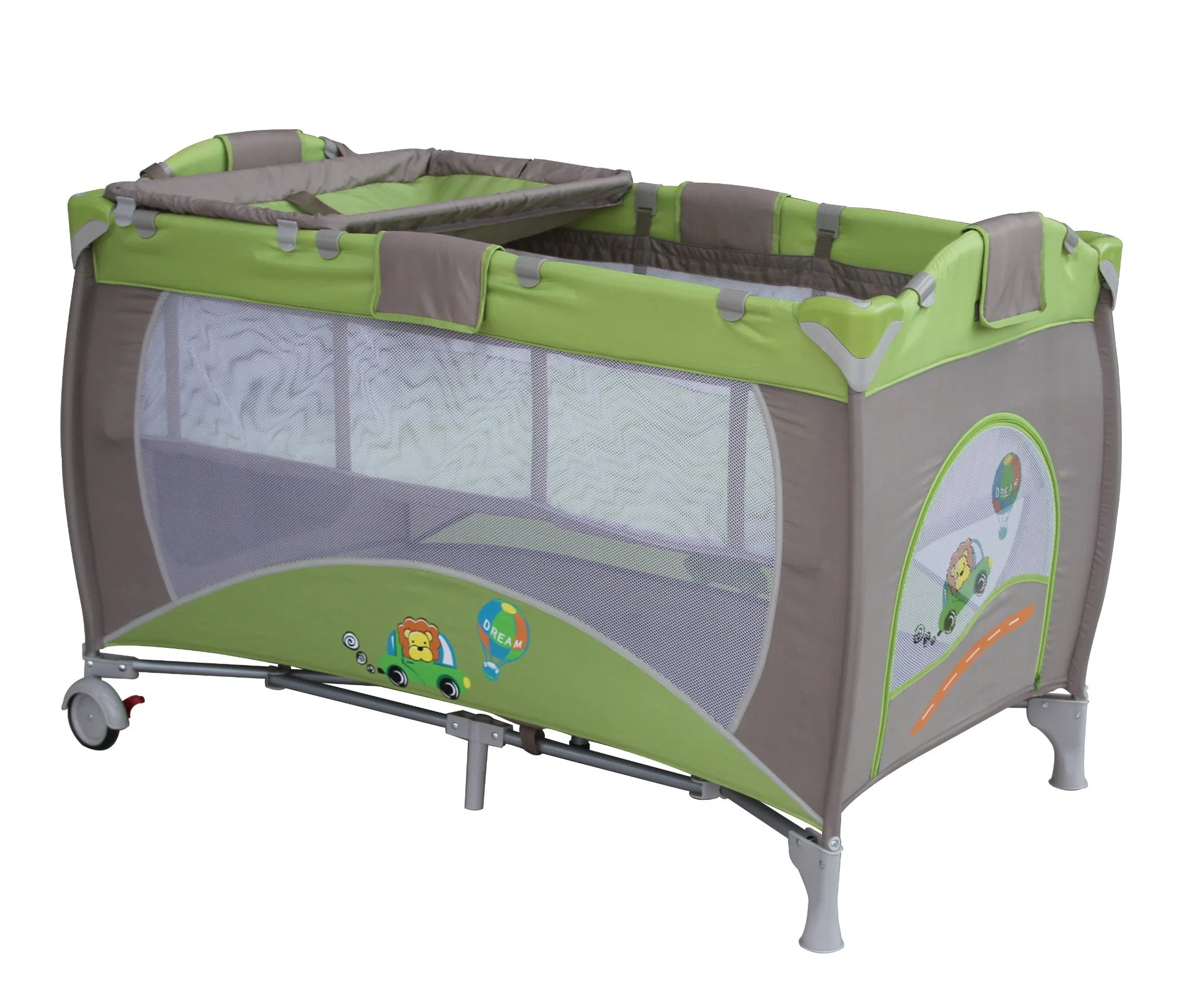 Многофункциональная детская кровать для путешествий с музыкой и игрушкой