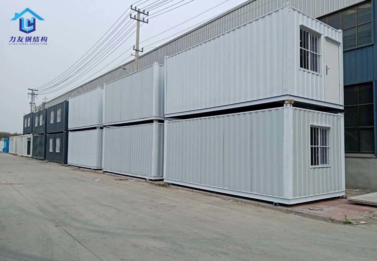 Luxury Light Steel Villas Prefab Containers House Mini Building Customized Cheap Container House