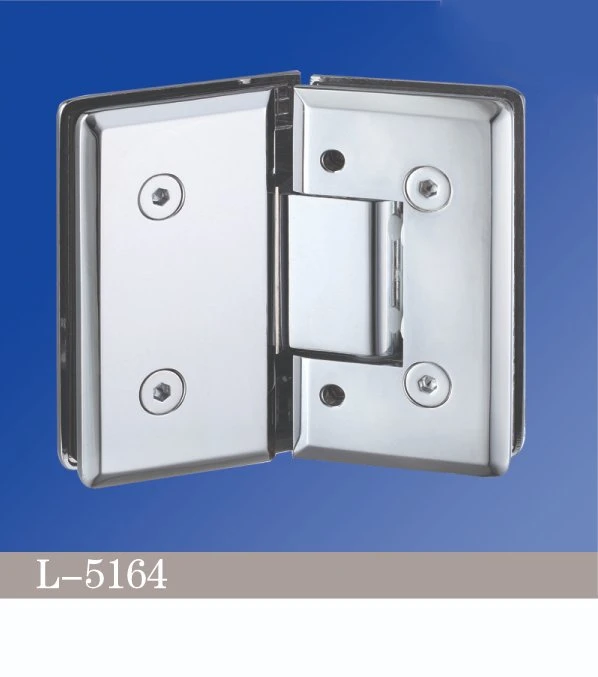 Loire Adjustable Heavy Duty Shower Hinges Shower Glass Door Hardware Patch Fittings for Frameless Shower Room