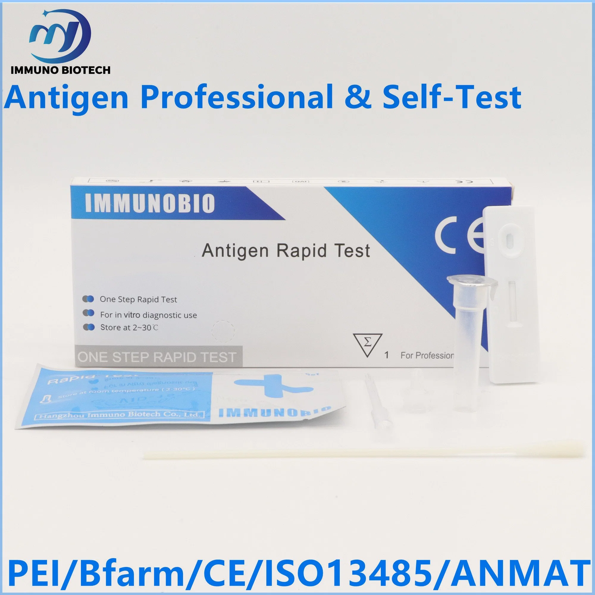 2019 Antigen Teste rápido passo de um dispositivo de diagnóstico de autoteste MARCAÇÃO