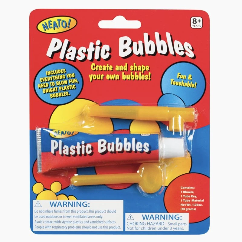 Plastic Balloon Glue Tube Variety Size Great Original Bloonies Bubble Making Kids Toys