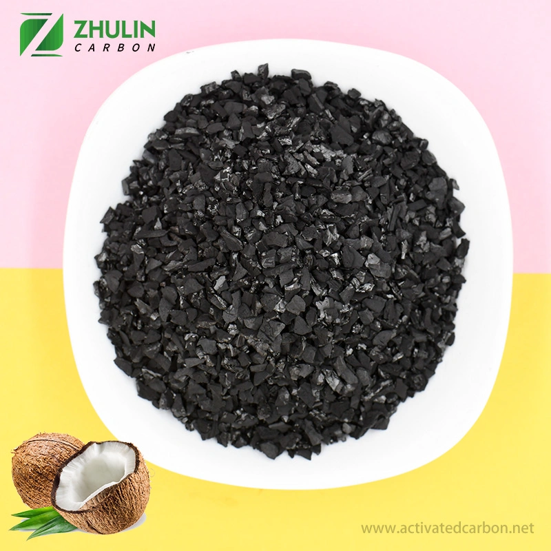 Professional High Surface Area 1050mg/G Iodine Coconut Base Activated Carbon