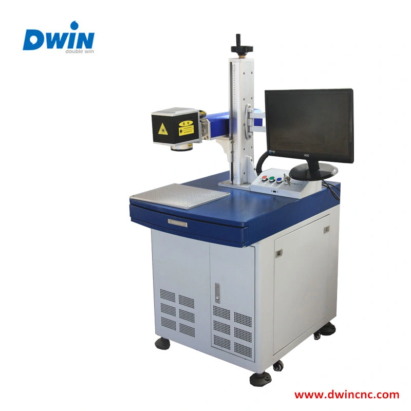 20W 30W 50W Fiber Laser Marking Machine for Metal/ Plastic Cup/ Phonecase /Bearing/PVC