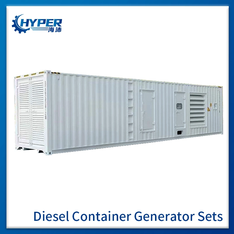 20feet 40feet Schalldichte containerisierte Generator-Set mit Dieselmotor Stamford Wechselstromgenerator