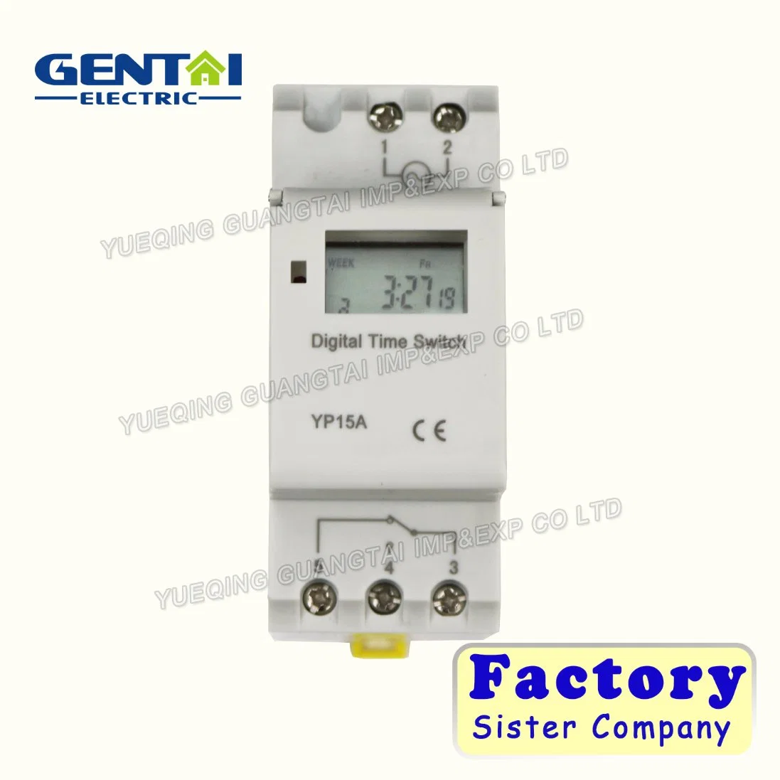 Ahc15A DIN Rail Programmable Digital Electronic Time Switch with Ce