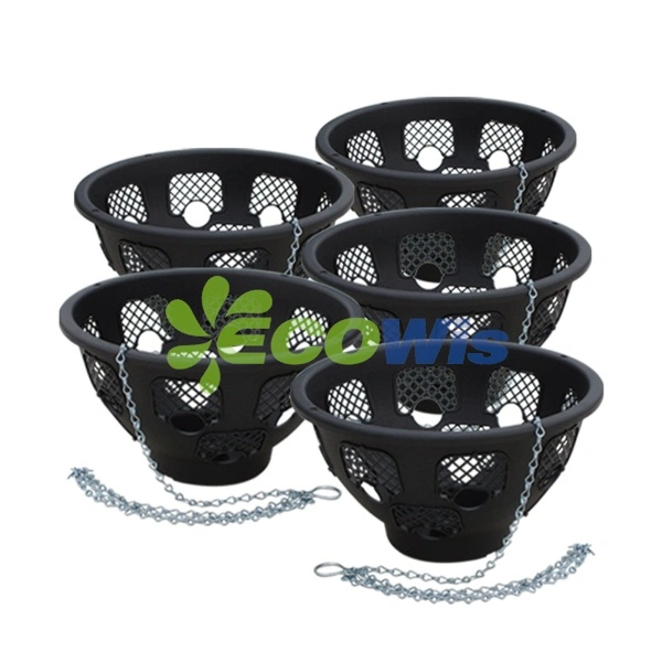 Cesto de pendurar para plantas de jardim Easy Fill, Plot de flores