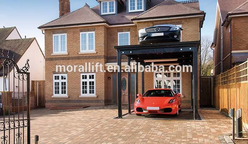 High-Quality Invisible Underground Car Parking System for Private House