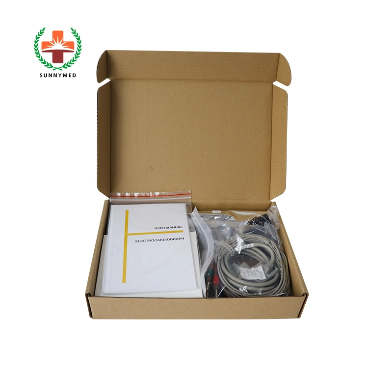 Portable ECG 12 Leads ECG Machine Price 12 Channel Electrode Machine