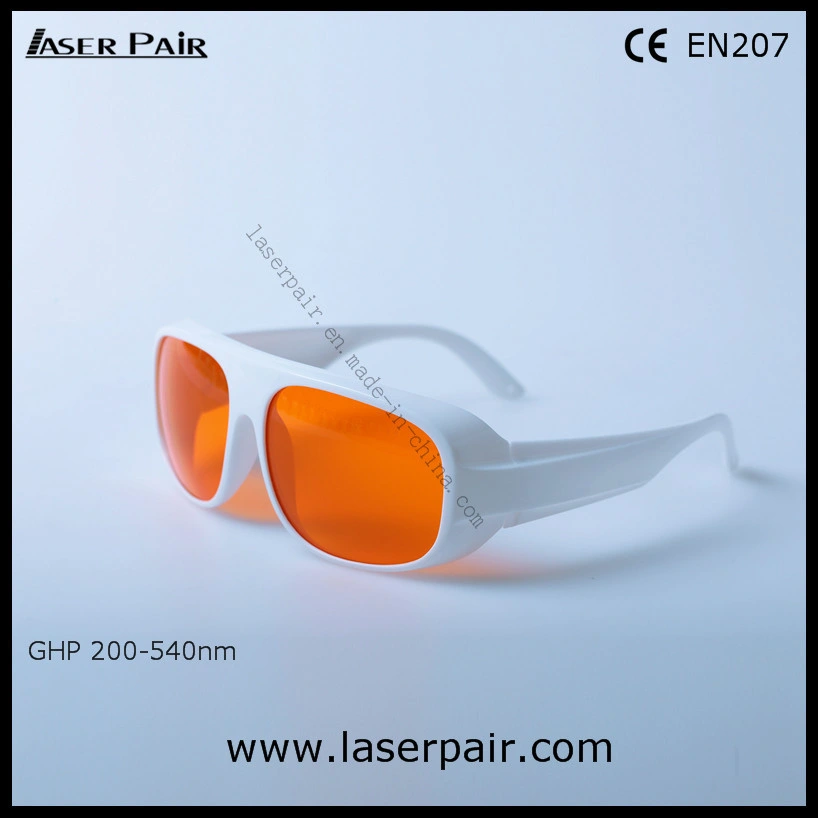 Safety Products of 266nm, 355nm, 515nm, 532nm Laser Safety Glasses with Frame 52