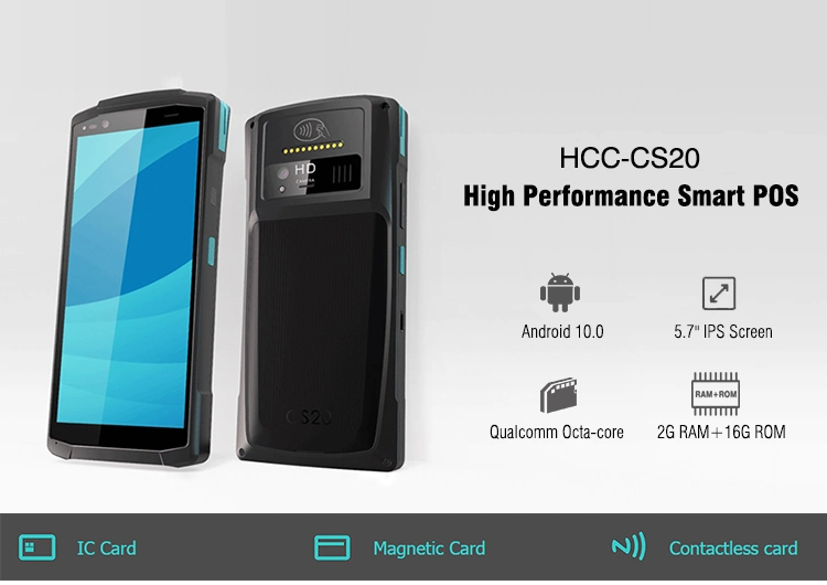 Terminal portátil Android móvel Ecrã Táctil Bus Ticketing Máquina POS pos Sistema (HCC-CS20)