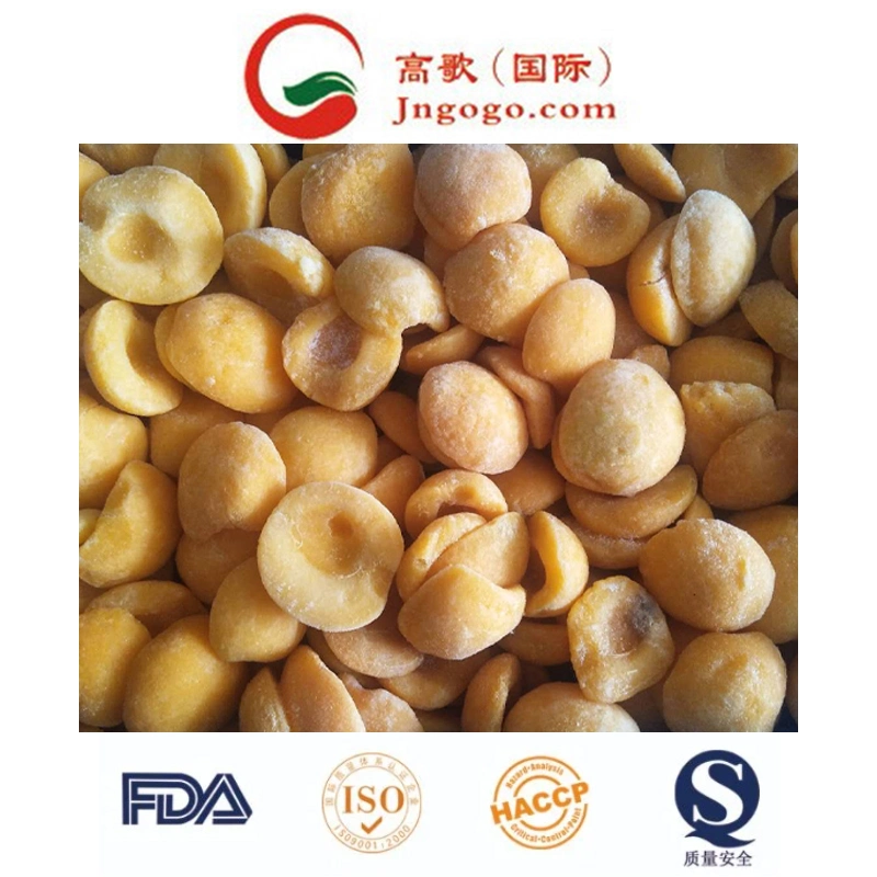 Frozen Yellow Peach Dices with High quality/High cost performance  IQF