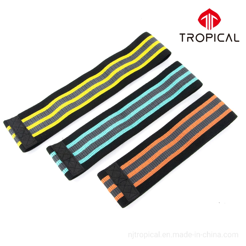 Gym Exercise Resistance Yoga Band Cotton and Polyester