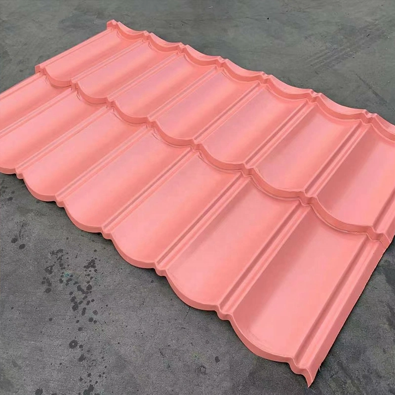 Wasserdichte PVC-Wellpappe Dachziegel wärmeisolierte ASA Synthetic Resin Dachziegel Kunststoff Dachziegel Wellpappendach Blatt