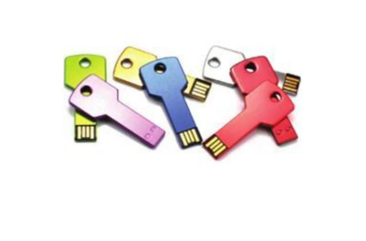 Waterproof Aluminium Key USB 2.0 U Disk/Key USB Memory Stick