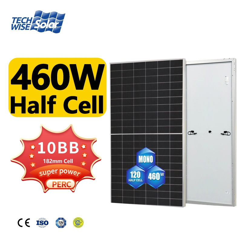 A Grade Half Cut Cell Mono Solar Energy Power Panel 460W PV Module Products for Home