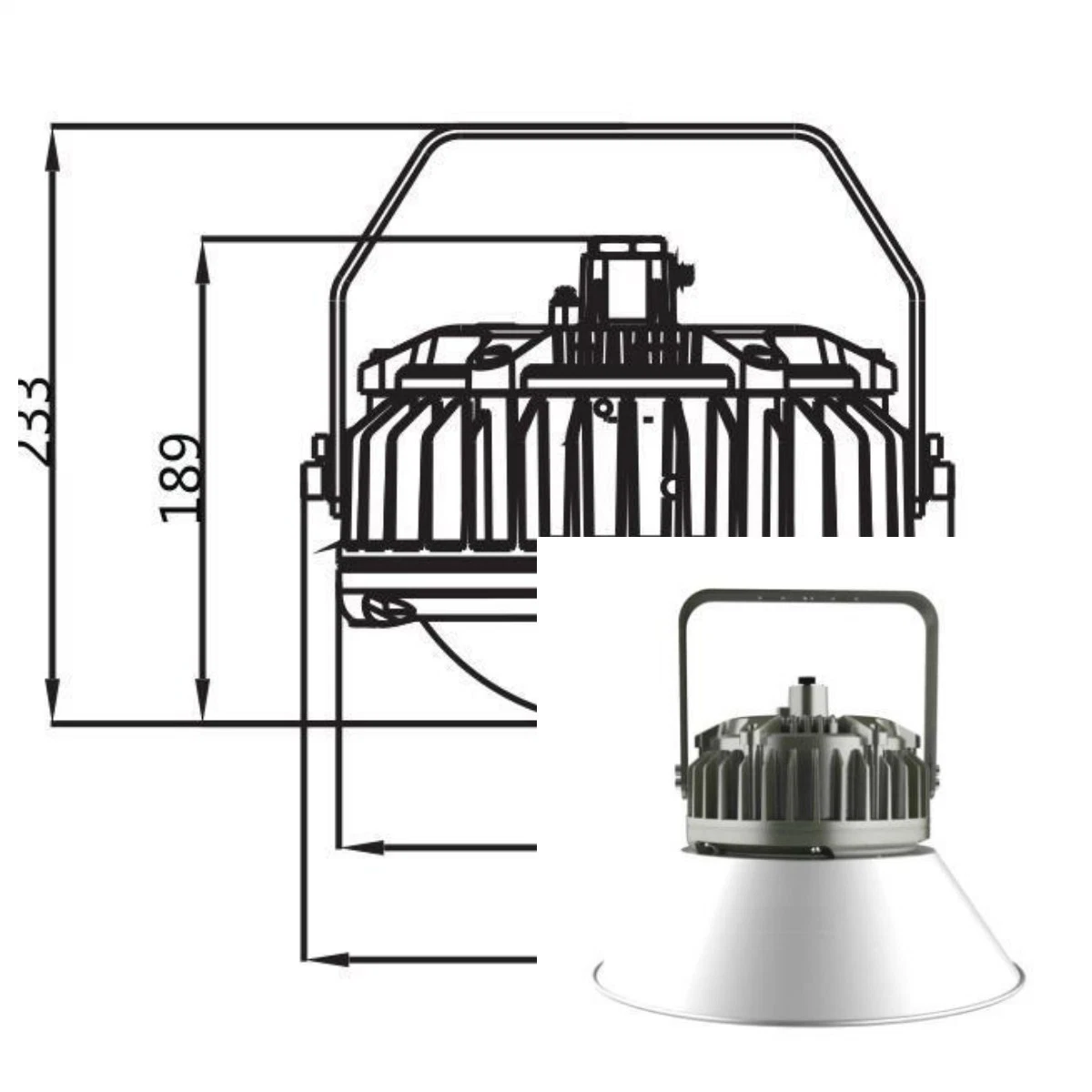 LED Explosion Proof High Power Flood Lights 100-150W