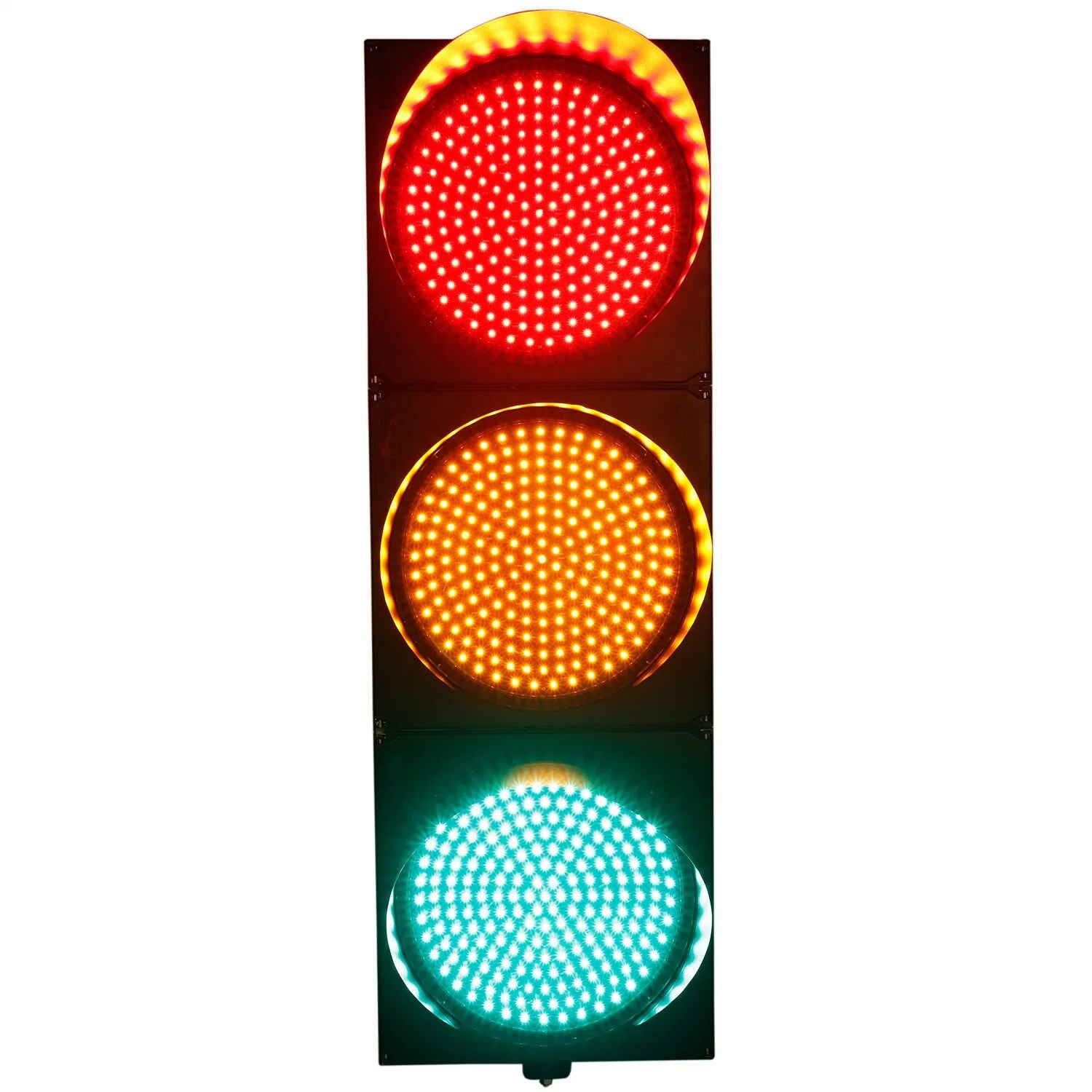 Traffic Light Warning Light Red and Amber and Green Color Traffic Lamp