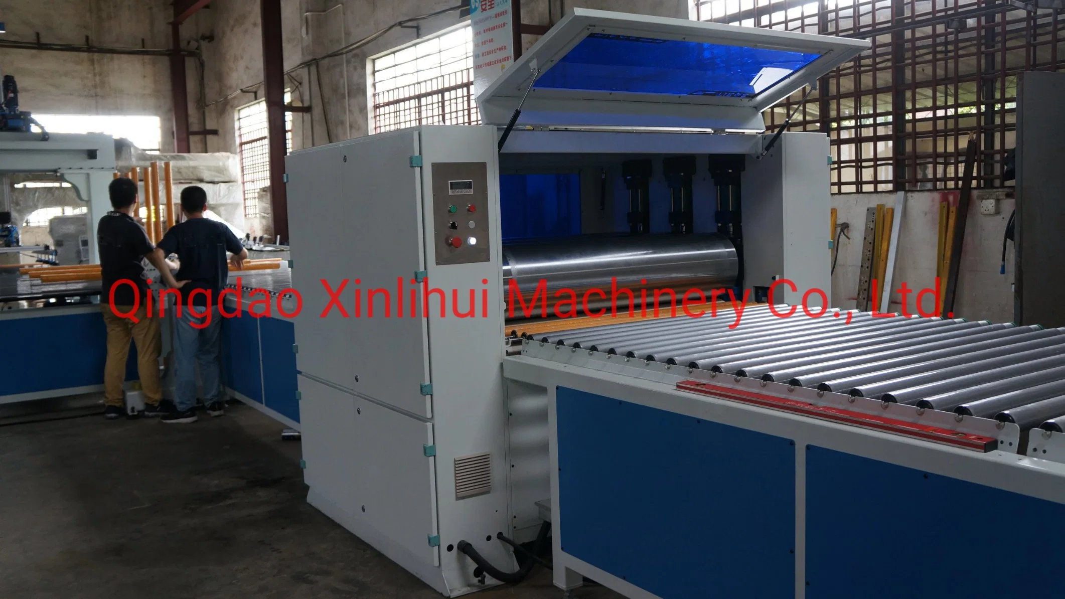 Cut Aluminium Roofing Sheets Machines Corrugation Color Printing PVC Board Door Machine, Coloe, Body Beauty Equipment, Horizon PVC Door Machine