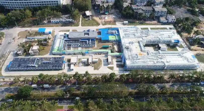 Китай контейнер больницы Ухань каюте больницы модульного контейнера больницы