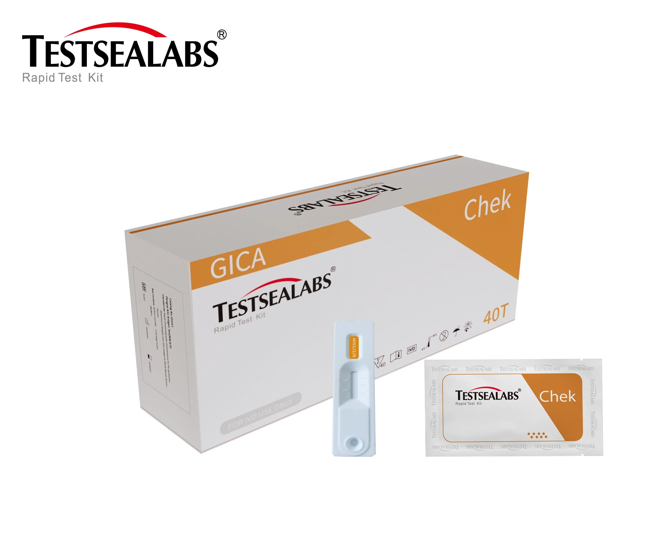 Testsealabs Medical Diagnostic Test HIV 1/2/O Antibody Rapid Test