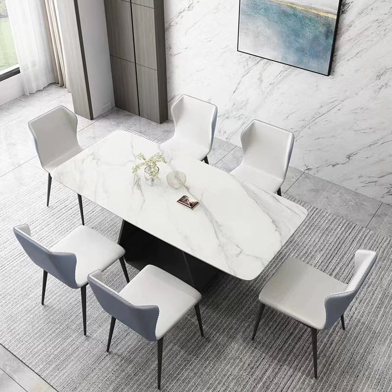 Essen Restaurant Sintered Stone Home Office Hotel Modern Table Meeting Make-up Möbel