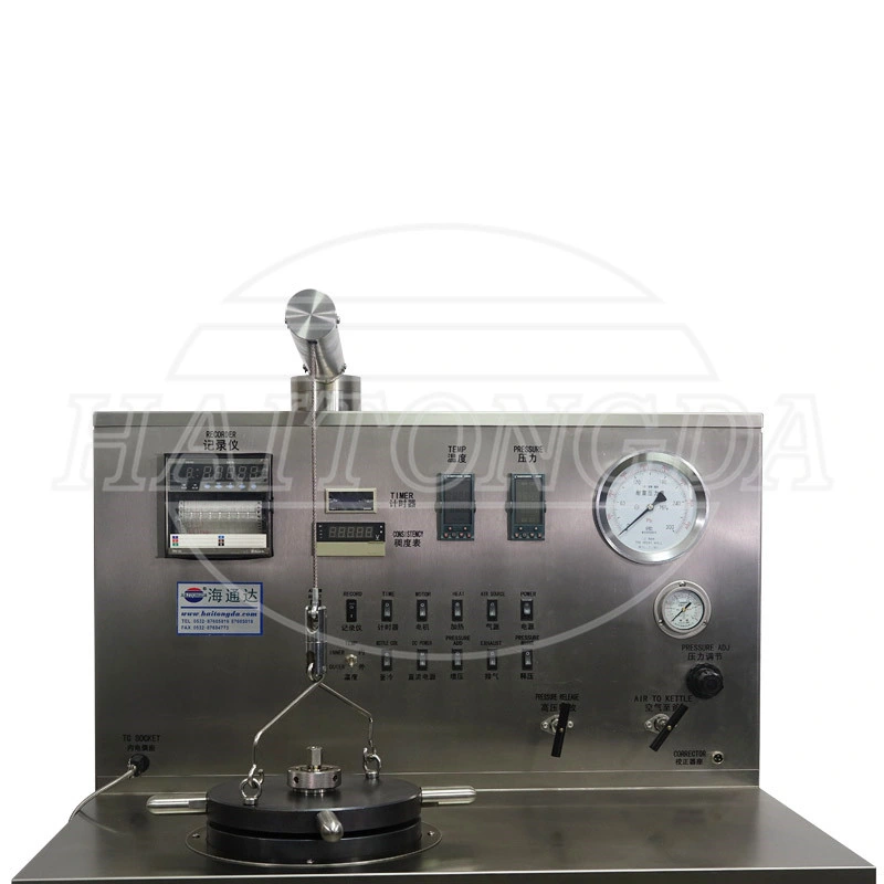 HPHT Consistometer pour tester l'épaississement du temps de lisier / modèle HTD8040