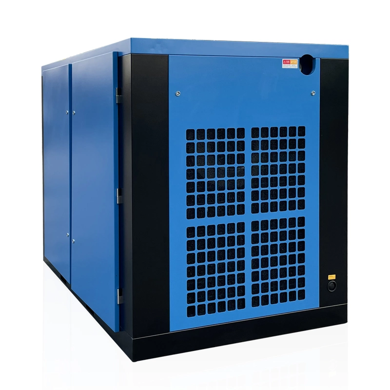Industrial Electric Energy Saving Pm VSD Two Stage Screw Air Compressor