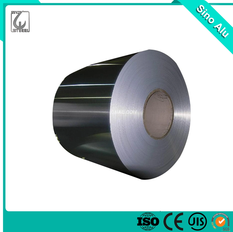 China de la bobina de puro aluminio 1050 0.3-0.5mm de grosor para la construcción