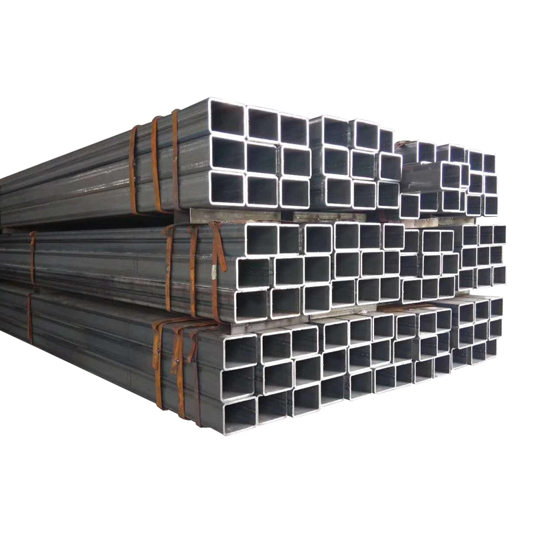 Galvanized Structural ERW 25*50 Pre Hollow Section Rectangular Steel Pipe